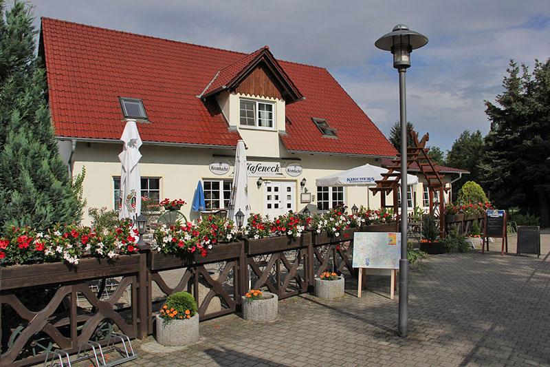 Eingang zur Pension