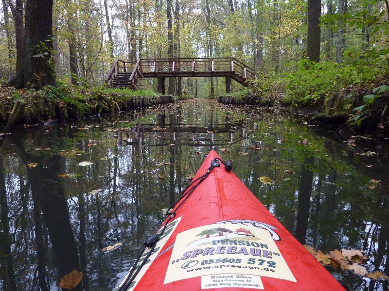 Aktive Erholung beim Paddeln im Spreewald