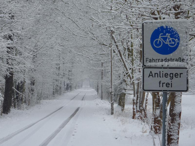 Aktive Erholung im Winterurlaub beim Wandern im Spreewald