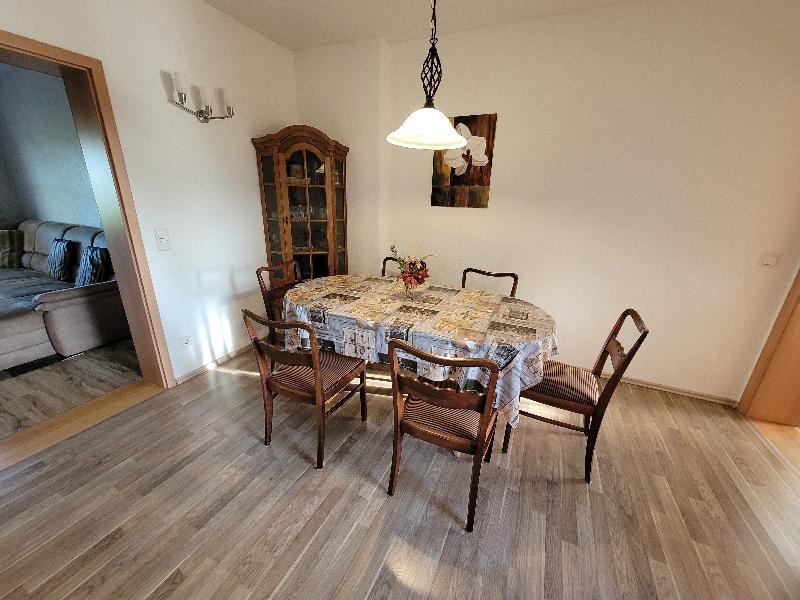 Ferienwohnung Esszimmer