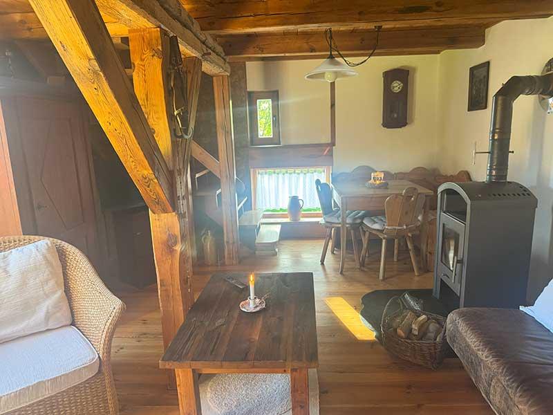 Sitzecke im Wohnzimmer