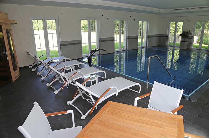 Pool in der Pension