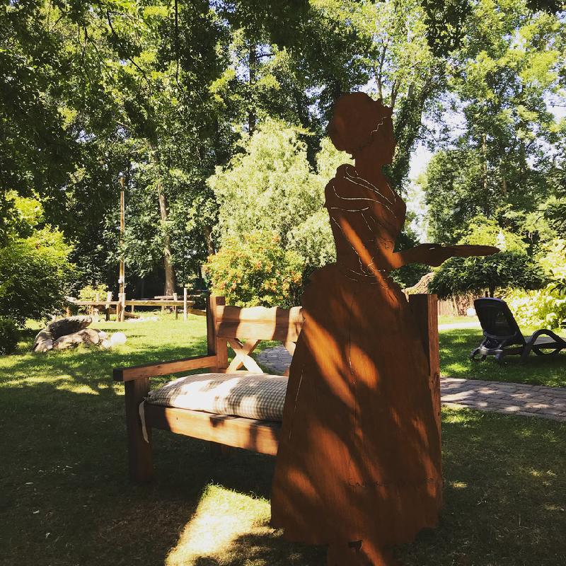 Spreewaldinsel, Garten