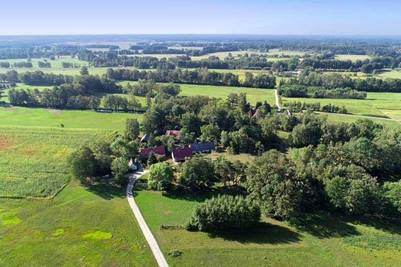 Luftbild vom Penkehof
