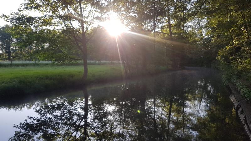 Spree in den Morgenstunden